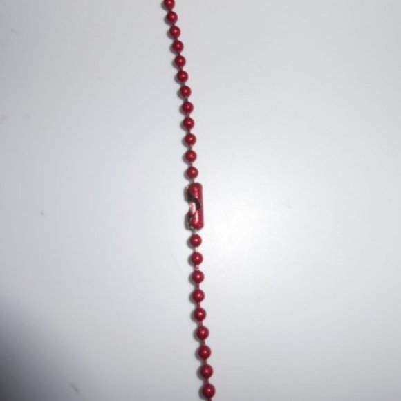 Vintage Cross on Rosary Bead Look Chain Halloween Costume - Picture 5 of 6